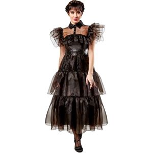 Rubies Wednesday Addams Costume Black Medium - Costumes & Fun Items Rubies Wednesday Addams Costume Black Medium - Costumes & Fun Items