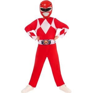 My Other Me Klasszikus Piros Power Ranger jelmez gyerekeknek 7-8 év - Jelmez My Other Me Klasszikus Piros Power Ranger jelmez gyerekeknek 7-8 év - Jelmez