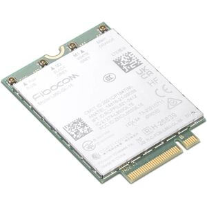 Interní WWAN síťová karta Lenovo 4XC1M72794 - 4G LTE, 1000 Mbit/s Interní WWAN síťová karta Lenovo 4XC1M72794 - 4G LTE, 1000 Mbit/s