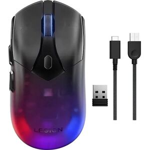 Lenovo Legion M410 Langaton Gaminghiiri - 16000 DPI - Musta, Läpinäkyvä Lenovo Legion M410 Langaton Gaminghiiri - 16000 DPI - Musta, Läpinäkyvä