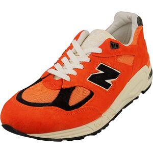 New Balance Orange Made In USA 990v2 Baskets - Taille US 9.5 - Homme - Publicité New Balance Orange Made In USA 990v2 Baskets - Taille US 9.5 - Homme - Publicité