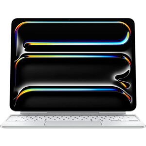 Apple Magic Keyboard M4 - Wireless Backlit QWERTY for iPad Pro 13" - White Apple Magic Keyboard M4 - Wireless Backlit QWERTY for iPad Pro 13" - White