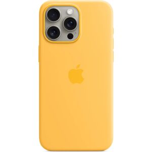 Apple Silicone Case with MagSafe (iPhone 15 Pro Max) - Sunshine Apple Silicone Case with MagSafe (iPhone 15 Pro Max) - Sunshine