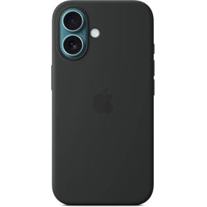 Apple Silicone Case with MagSafe (iPhone 16) - Black Apple Silicone Case with MagSafe (iPhone 16) - Black