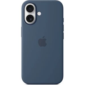 Apple Silikonhülle mit MagSafe (iPhone 16) - Denim Apple Silikonhülle mit MagSafe (iPhone 16) - Denim