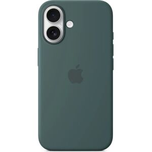 Apple Silicone Case with MagSafe (iPhone 16) - Lake Green Apple Silicone Case with MagSafe (iPhone 16) - Lake Green