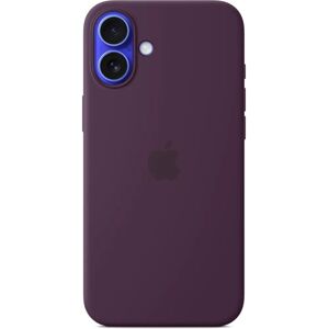 Apple Silicone Case with MagSafe (iPhone 16 Plus) - Plum Apple Silicone Case with MagSafe (iPhone 16 Plus) - Plum