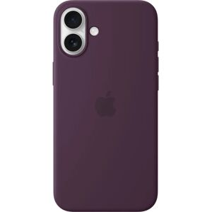 Apple Silicone Case with MagSafe (iPhone 16 Plus) - Plum Apple Silicone Case with MagSafe (iPhone 16 Plus) - Plum