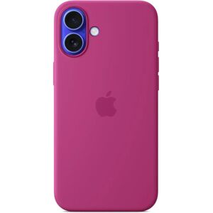 Apple Silicone Case with MagSafe (iPhone 16 Plus) - Fuchsia Apple Silicone Case with MagSafe (iPhone 16 Plus) - Fuchsia