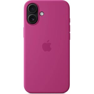 Apple Silicone Case with MagSafe (iPhone 16 Plus) - Fuchsia Apple Silicone Case with MagSafe (iPhone 16 Plus) - Fuchsia