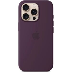 Apple Silicone Case with MagSafe (iPhone 16 Pro) - Plum Apple Silicone Case with MagSafe (iPhone 16 Pro) - Plum