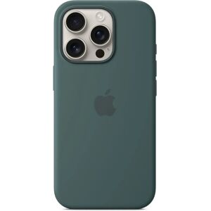 Apple Silicone Case with MagSafe (iPhone 16 Pro) - Lake Green Apple Silicone Case with MagSafe (iPhone 16 Pro) - Lake Green