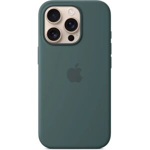 Funda de silicona Apple con MagSafe (iPhone 16 Pro) - Verde Lago Funda de silicona Apple con MagSafe (iPhone 16 Pro) - Verde Lago