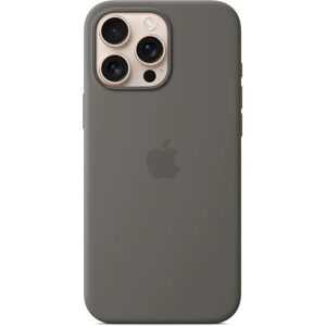 Apple Silicone Case with MagSafe (iPhone 16 Pro Max) - Stone Gray Apple Silicone Case with MagSafe (iPhone 16 Pro Max) - Stone Gray
