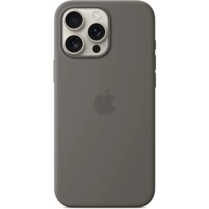 Apple Silicone Case with MagSafe (iPhone 16 Pro Max) - Stone Gray Apple Silicone Case with MagSafe (iPhone 16 Pro Max) - Stone Gray