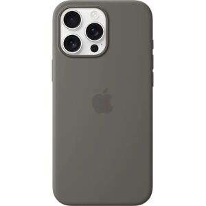 Apple Silicone Case with MagSafe (iPhone 16 Pro Max) - Stone Gray Apple Silicone Case with MagSafe (iPhone 16 Pro Max) - Stone Gray