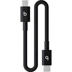 Beats USB-C to USB-C Woven Short Cable - 20cm Black Beats USB-C to USB-C Woven Short Cable - 20cm Black