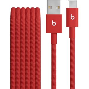Apple Beats USB Cable 1.5m - Red - USB Type A to USB C Apple Beats USB Cable 1.5m - Red - USB Type A to USB C