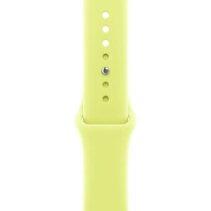 Apple MFFU4ZM/A Žlutý silikonový pásek - Chytré nositelné doplňky Apple MFFU4ZM/A Žlutý silikonový pásek - Chytré nositelné doplňky
