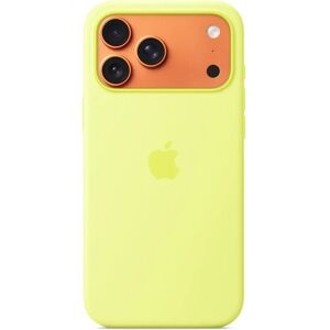 Apple iPhone 17 Pro Max Silicone Case with MagSafe - Protective, Neon Yellow Apple iPhone 17 Pro Max Silicone Case with MagSafe - Protective, Neon Yellow
