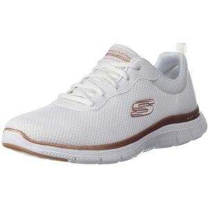 Skechers Flex Appeal 4.0 - Brilliant View - Baskets - Blanc - Décontracté - Sport - Publicité Skechers Flex Appeal 4.0 - Brilliant View - Baskets - Blanc - Décontracté - Sport - Publicité