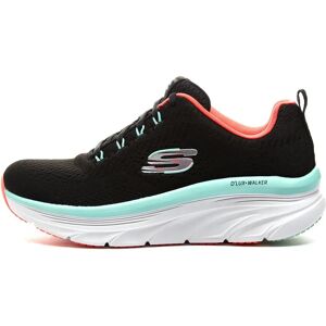 Skechers D'Lux Walker - Finesse Vers frisse dames sportschoenen Zwart/Munt Skechers D'Lux Walker - Finesse Vers frisse dames sportschoenen Zwart/Munt