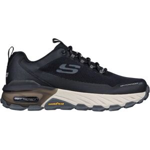 Skechers Max Protect Fast Track Shoes - Waterproof Men Black/Grey Skechers Max Protect Fast Track Shoes - Waterproof Men Black/Grey