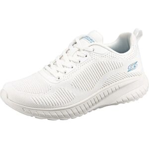 Sneakers Skechers Femmes Blanc BOBS Squad Chaos - Décontracté Sport Course - Publicité Sneakers Skechers Femmes Blanc BOBS Squad Chaos - Décontracté Sport Course - Publicité