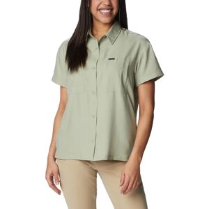 Columbia Silver Ridge Utility Short Sleeve Shirt - Safari Size S - Women Columbia Silver Ridge Utility Short Sleeve Shirt - Safari Size S - Women