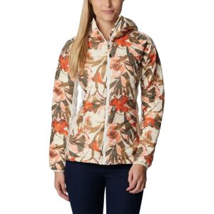 Columbia Powder Lite Hybrid Hooded Jacket - Chalk Floriculture - Women Columbia Powder Lite Hybrid Hooded Jacket - Chalk Floriculture - Women