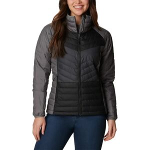 Columbia Powder Lite II Insulated Jacket - Grey Black Shark - Insulated Jacket Columbia Powder Lite II Insulated Jacket - Grey Black Shark - Insulated Jacket