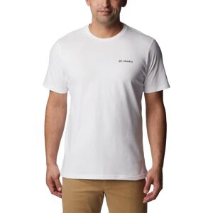 Columbia North Cascades T-shirt (1834041) - vit/csc box logotyp Columbia North Cascades T-shirt (1834041) - vit/csc box logotyp