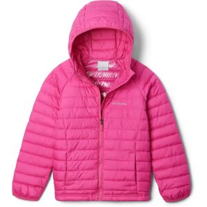 Columbia Powder Lite II Hooded Insulated Jacket - Pink - Girls Columbia Powder Lite II Hooded Insulated Jacket - Pink - Girls