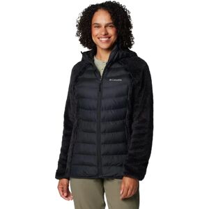 Columbia Powder Lite II Sherpa Hybrid Fleece Jacket - Black Women Columbia Powder Lite II Sherpa Hybrid Fleece Jacket - Black Women