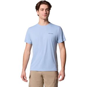 Columbia Men's Zero Rules Light SS Crew T-shirt - Blue - T-shirt Columbia Men's Zero Rules Light SS Crew T-shirt - Blue - T-shirt