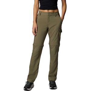 Columbia Silver Ridge Utility Convertible Hiking Trousers - Stone Green - Women Columbia Silver Ridge Utility Convertible Hiking Trousers - Stone Green - Women