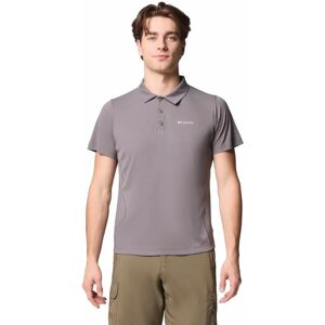 Columbia Zero Rules Light Technical Polo - Grey - Men Columbia Zero Rules Light Technical Polo - Grey - Men