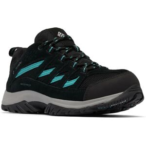 Columbia Crestwood II Waterproof Hiking Shoe - Black Teal - Women Columbia Crestwood II Waterproof Hiking Shoe - Black Teal - Women