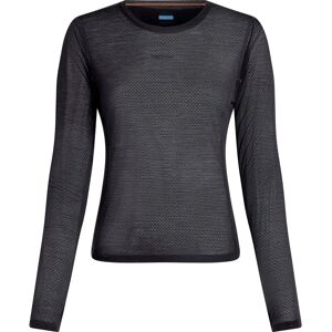 Icebreaker Kvinder Merino 75 Cool-lite Featherlight Langærmet - Sort Icebreaker Kvinder Merino 75 Cool-lite Featherlight Langærmet - Sort