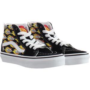 Vans Kids Shoes - SK8-Hi Black Suede Leather - Unisex Vans Kids Shoes - SK8-Hi Black Suede Leather - Unisex