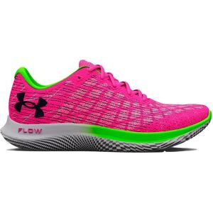 Under Armour Women's Velociti Wind 2 Running Shoes - Pink/Gray/Black - Race Training Under Armour Women's Velociti Wind 2 Running Shoes - Pink/Gray/Black - Race Training