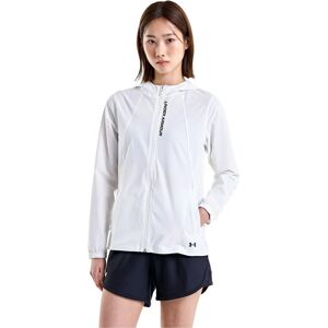 Under Armour OutRun The Storm Jacket White - Windproof, Breathable, Reflective - Jacket Under Armour OutRun The Storm Jacket White - Windproof, Breathable, Reflective - Jacket