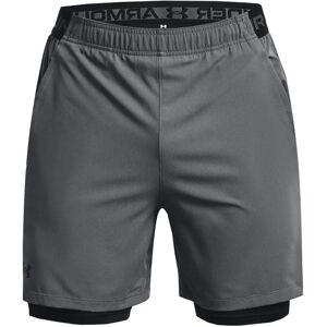Shorts 2-en-1 Under Armour Vanish Woven - Gris/Noir - Short - Publicité Shorts 2-en-1 Under Armour Vanish Woven - Gris/Noir - Short - Publicité