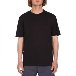 Koszulka Volcom Stone Blanks z ekologicznej bawełny - Czarna Koszulka Volcom Stone Blanks z ekologicznej bawełny - Czarna