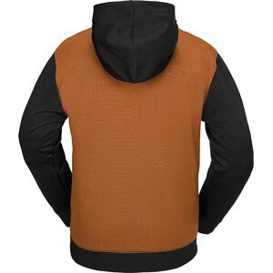 Volcom Hydro Riding Hoodie - Caramel - Felpa con cappuccio per il riding - Abbigliamento casual - Vestibilità comoda - Design elegante Volcom Hydro Riding Hoodie - Caramel - Felpa con cappuccio per il riding - Abbigliamento casual - Vestibilità comoda - Design elegante