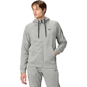 Nike Therma Herre Full-zip Fitness Top - Grå Nike Therma Herre Full-zip Fitness Top - Grå