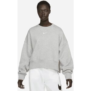 Felpa Nike Sportswear Phoenix Fleece Over-Oversized - grigio scuro mélange/vela Felpa Nike Sportswear Phoenix Fleece Over-Oversized - grigio scuro mélange/vela