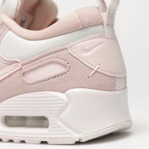 Nike Air Max 90 Futura - Bianco-Rosa Pelle e Tessuto - Scarpe Donna Nike Air Max 90 Futura - Bianco-Rosa Pelle e Tessuto - Scarpe Donna