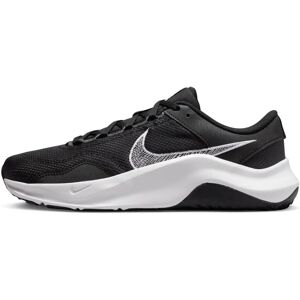 Nike Legend Essential 3 Training Shoes - Black/White/Gry - All Year Men Nike Legend Essential 3 Training Shoes - Black/White/Gry - All Year Men