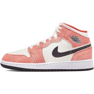 Jordan Air Jordan 1 Mid Orange Sneakers - Sneakers Jordan Air Jordan 1 Mid Orange Sneakers - Sneakers